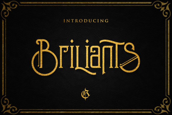 Briliants: The Elegant Display Font for Modern Design