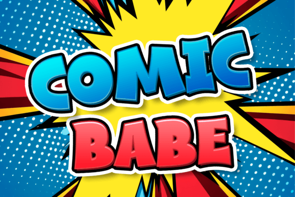 Comic Babe: The Superhero Font for Dynamic Designs
