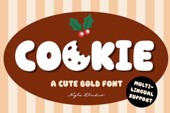 Cookie: A Fun & Friendly Display Font for Joyful Designs