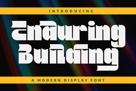Enduring Building: A Font for Friendly, Modern Design
