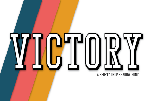 Victory: Command Attention with Sporty Typography